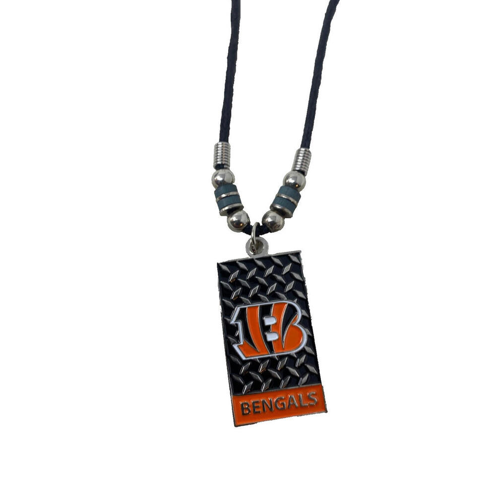 NEW Cincinnati Bengals NFL  Football team Logo Necklace  18"